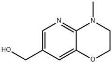 7-(Hydroxymethyl)-4-methyl-3,4-dihydro-2H-pyrido[3,2-b][1,4]oxazine 结构式