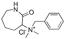 benzyl(hexahydro-2-oxo-1H-azepin-3-yl)dimethylammonium chloride 结构式