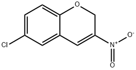 6-氯-3-硝基-2H-1,2-苯并吡喃 结构式