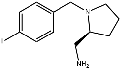 ((S)-1-(4-IODOBENZYL)PYRROLIDIN-2-YL)METHANAMINE 结构式