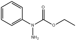 Hydrazinecarboxylic  acid,  1-phenyl-,  ethyl  ester 结构式