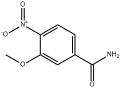 3-METHOXY-4-NITROBENZAMIDE 结构式