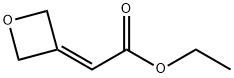 氧杂环丁烷-3-亚甲基乙酸乙酯 结构式