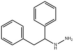 (1,2-DIPHENYL-ETHYL)-HYDRAZINE 结构式