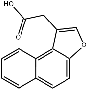 NAPHTHO[2,1-B]FURAN-1-YL-ACETIC ACID 结构式