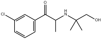 羟基安非他酮 结构式