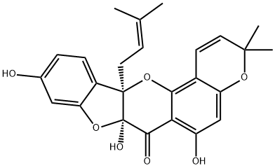 桑根酮M 结构式