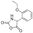 2,5-Oxazolidinedione,  4-(o-ethoxyphenyl)-  (7CI) 结构式