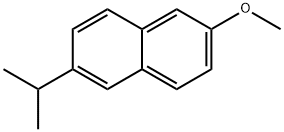 Naphthalene, 2-methoxy-6-(1-methylethyl)- (9CI) 结构式