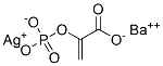 BARIUM(2+),2-PHOSPHONOOXYPROP-2-ENOIC ACID,SILVER 结构式