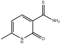 2-羟基-6-甲基硫代烟酰胺 结构式