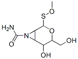 3-Oxa-7-azabicyclo[4.1.0]heptane-7-carboxamide,  5-hydroxy-4-(hydroxymethyl)-2-methoxythio-  (7CI) 结构式