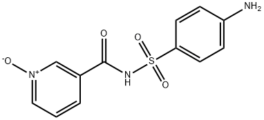 3-(((4-AMINOPHENYL)SULFONYL)CARBAMOYL)PYRIDINE 1-OXIDE 结构式