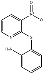 2-((3-NITROPYRIDIN-2-YL)THIO)ANILINE 结构式