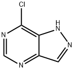 7-氯-1H-吡唑并[4,3-D]嘧啶 结构式