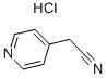 4-吡啶乙腈盐酸盐 结构式