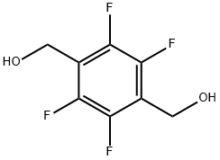 2,3,5,6-四氟对苯二甲醇 结构式