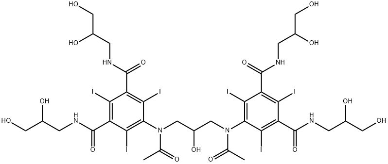 碘克沙醇 结构式