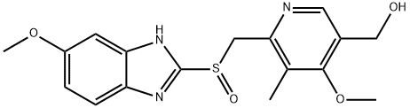 5-羟基奥美拉唑 结构式