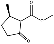 (2R)-2-甲基-5-氧环戊基甲酸甲酯 结构式