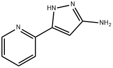 5-氨基-3-(2-吡啶基))-1H-吡唑 结构式