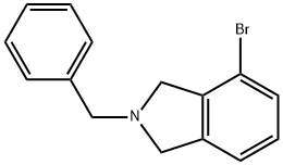 2-苄基-4-溴异吲哚啉 结构式