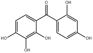2,2′,3,4,4′-五羟基二苯甲酮 结构式