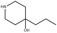 4-丙基哌啶-4-醇 结构式