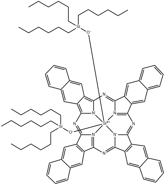 Silicon 2,3-naphthalocyanine bis(trihexylsilyloxide)