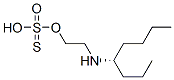 Thiosulfuric acid hydrogen S-[2-[(1-propylpentyl)amino]ethyl] ester 结构式