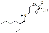 Thiosulfuric acid hydrogen S-[2-[(2-ethylhexyl)amino]ethyl] ester 结构式