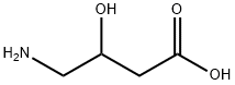 4-氨基-3-羟基丁酸 结构式