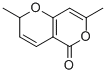 2,7-DIMETHYL-2H-PYRANO[4,3-B]PYRAN-5-ONE 结构式