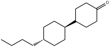 反式-4-(反式-4-丁基环己基)环己酮 结构式