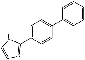 2-BIPHENYL-4-YL-1H-IMIDAZOLE 结构式