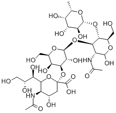 唾液酸路易斯A 结构式