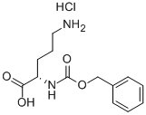 L(+)-N-CBZ-ORNITHINE HYDROCHLORIDE
 结构式