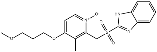 雷贝拉唑砜 N-氧化物 结构式