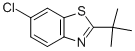 6-CHLORO-2-(1,1-DIMETHYLETHYL)BENZOTHIAZOLE 结构式