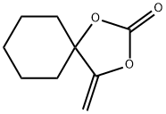 4-甲基烯-1,3-二氧杂螺[4.5]癸烷-2-酮 结构式