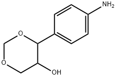 4-(4-氨基苯基)-1,3-二氧己环-5-醇 结构式