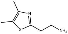 2-(二甲基-1,3-噻唑-2-基)乙-1-胺 结构式