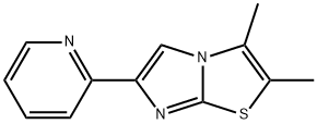 2,3-二甲基-6-(吡啶-2-基)咪唑[2,1-B]噻唑 结构式