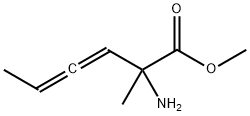 3,4-Hexadienoic  acid,  2-amino-2-methyl-,  methyl  ester 结构式