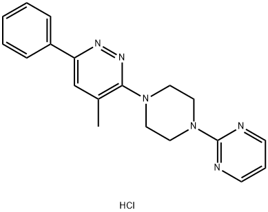 Minozac Dihydrochloride 结构式