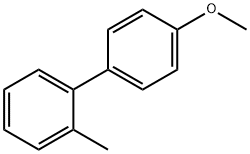 4'-甲氧基-2-甲基联苯 结构式