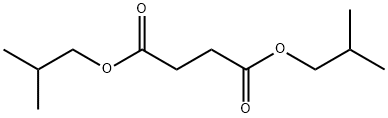丁二酸二异丁酯 结构式