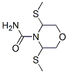 4-Morpholinecarboxamide,  3,5-dimethylthio-  (7CI) 结构式