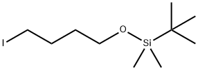 叔丁基(4-碘丁氧基)二甲基硅烷 结构式