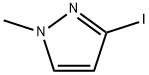 3-碘-1甲基吡唑 结构式